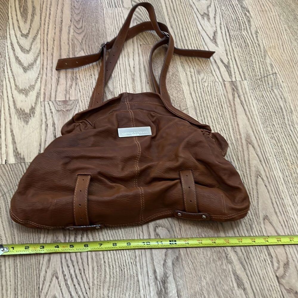 LOEFFLER RANDALL RUCHED LEATHER SHOULDER BAG‎ - Picture 6 of 10